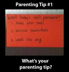 Parenting Tip for Teenagers