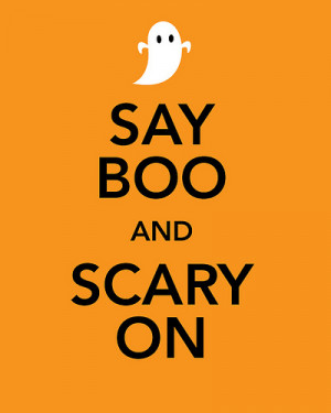 Say Boo and Scary On & Keep Calm and Carry Garlic by: Southern Accent ...