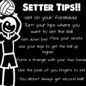 ... setters!!! ️ practicing your footwork is also super important
