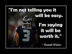 Leadership Poster Russell Wilson Seattle by ArleyArtEmporium, $11.99