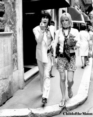 Keith Richards & Anita Pallenberg