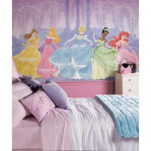 Disney Perfect Princess 6-Foot-by-10.5-Foot Prepasted Wall Mural BUY ...