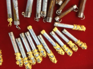 Buddhist Pali Incantation Written Khmer Script And The Tattoo