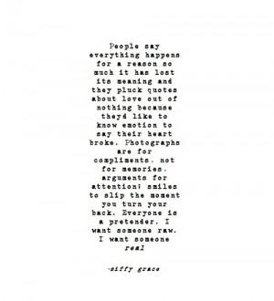 People are Pretenders' - a rant turned poem | via Tumblr
