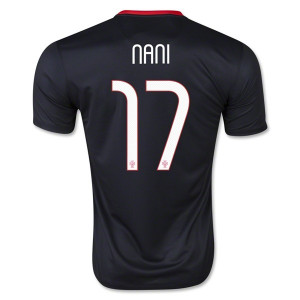 Player Version Portugal Away NANI Soccer Jerseys 2015-16
