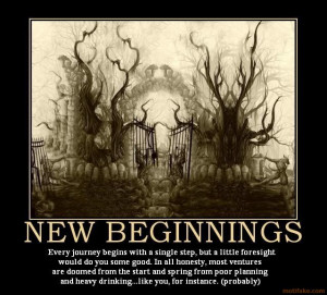 NEW BEGINNINGS -