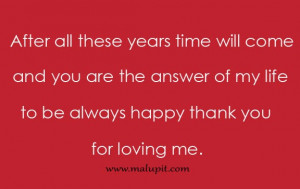 Thank You For Loving Me Quotes For Him More life quotes, love quotes,