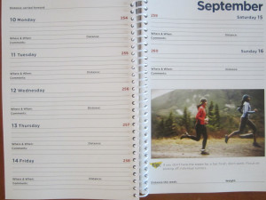 Do you use a running log to write down your miles or do you do it all ...
