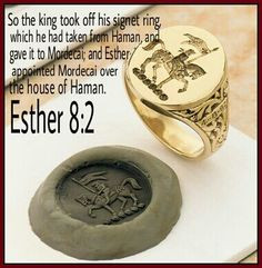 Esther 8:2 
