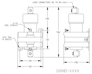 Mercury Displacement Relay Line Drawing