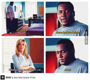 The blind side heart breaking quote, but such a wonderfully ...