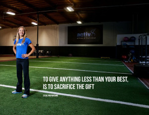 ... , Cortney's favorite quote! | fitness | mindset | Activ8 Athleticism