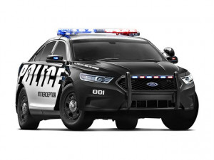 Pictured: 2015 Ford Sedan Police Interceptor Front-wheel Drive Base 0 ...