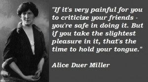 Alice Duer Miller's quotes, famous and not much - QuotesSays . COM