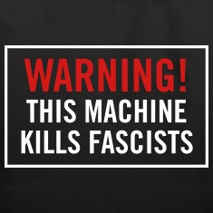 trogotronic guthrie quote tote designed by trogotronic