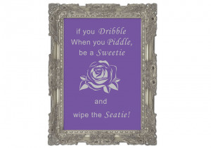 Home / Wall Murals / Quotes / Bathroom Quote If You Dribble