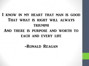 Ronald Reagan - best quote