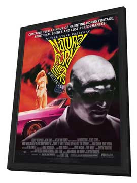 Natural Born Killers 11 x 17 Movie Poster Style C in Deluxe Wood