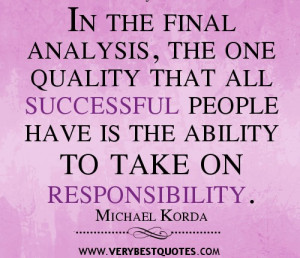 take responsibility quotes