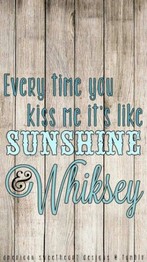 Sunshine and whiskey Frankie Ballard