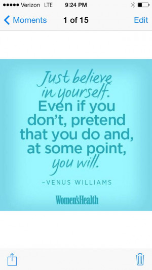 Venus Williams quote