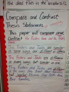 compare and contrast- Tuck Everlasting More