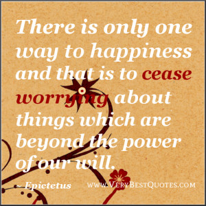 one way to happiness quotes