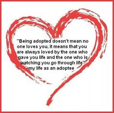 Child Adoption Quotes Adoption doesn't mean a child