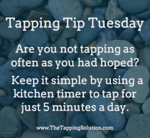 Tap just 5 minutes a day