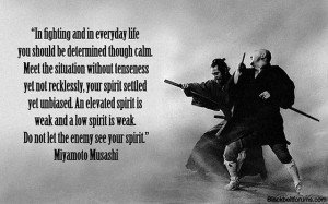 Samurai keeps word and honor. Unknown who fears and who respect them ...