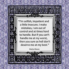 ... Quotes Framed Prints - Quote - Marilyn Monroe Framed Print by Barbara