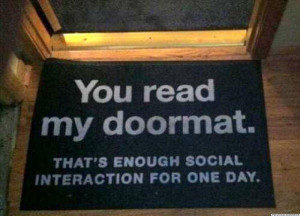 Greet Your Visitors With Funny Door Mats