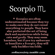 have also perfected the art of being dark and mysterious while being ...