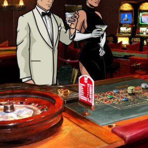 Archer Has A Lucky Charm In Lana Kane At The Casino On