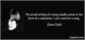 More Gene Clark Quotes