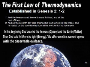 The 1st Law of Thermodynamics