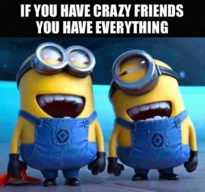 friends are crazy and I love it!! Minions, Funny Things, Best Friends ...