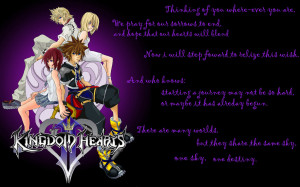 hearts ii wallpaper by kingdom hearts quotes love kingdom hearts ii ...
