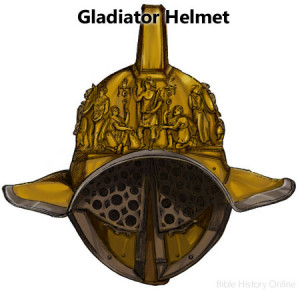 Ancient Gladiator Helmet