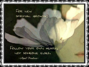 Spiritual Quotes By April Peerless