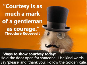 Hamster Courtesy Quote Lunch Note (This is playing off the Character ...