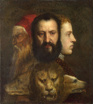 Tiziano Vecellio da Cadore (Titian) – Allegory of Time Governed by ...