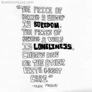 Price of being sheep quote