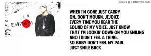 Eminem-When I'm Gone cover