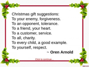 Famous Christmas Quotes PowerPoint Presentation