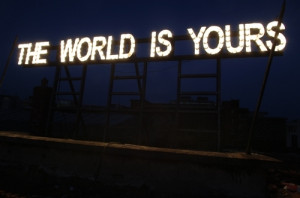 gardar eide einarsson, lights, neon, signs, text, words, world