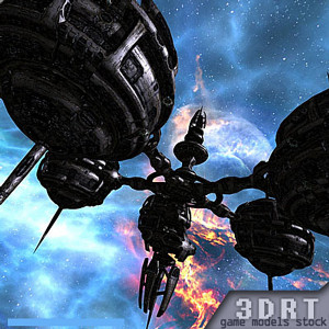 Sci Fi Space Station