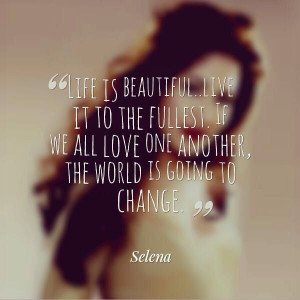 Selena quote