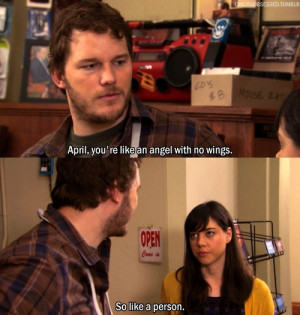 April and Andy, “Parks and Recreation”