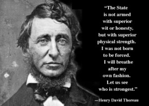 Henry David Thoreau: Desobediencia civil